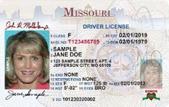 MO DOR driver's license