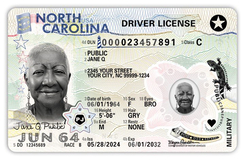 NC DMV driver's license